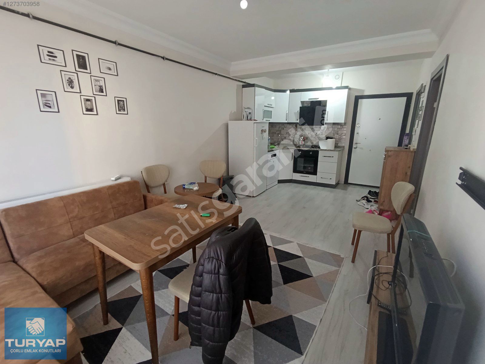 ATLANTİS REZİDANSTA 1+1 EŞYALI KİRACILI SATILIK DAİRE