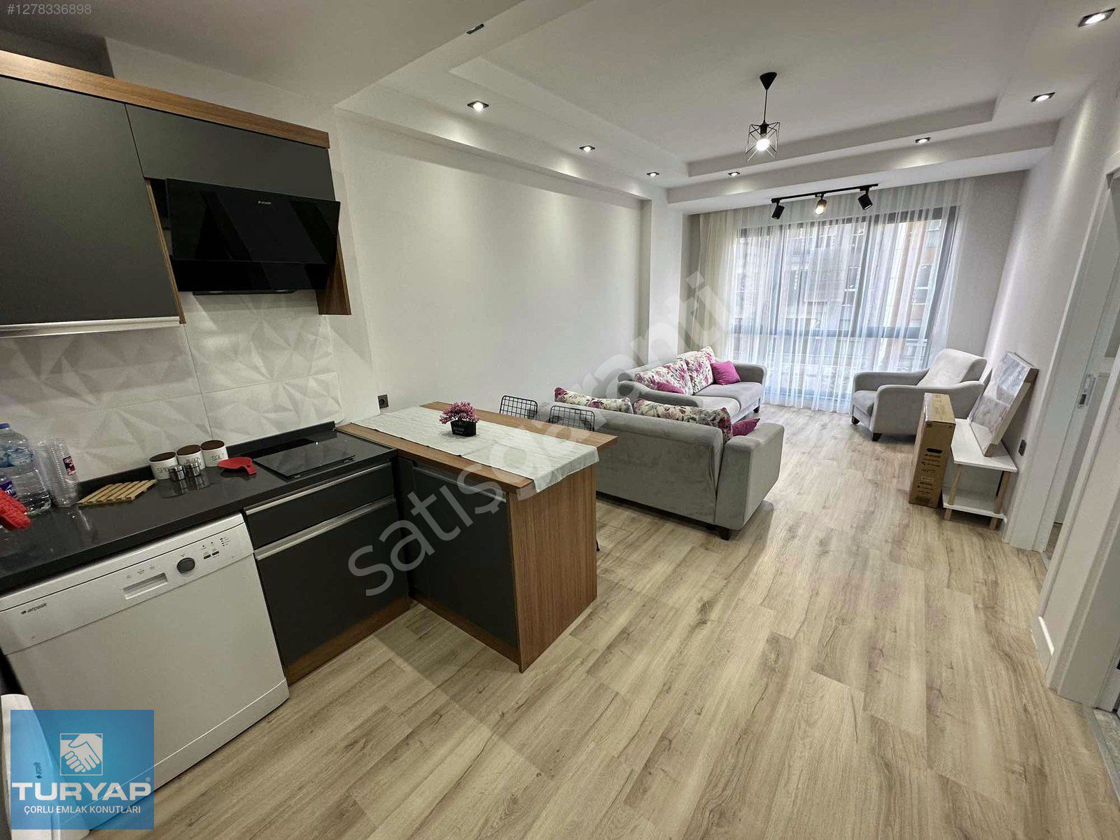 HÜRRİYET MAH. UYSAL REZİDANS SIFIR EŞYALI 1+1 KİRALIK DAİRE