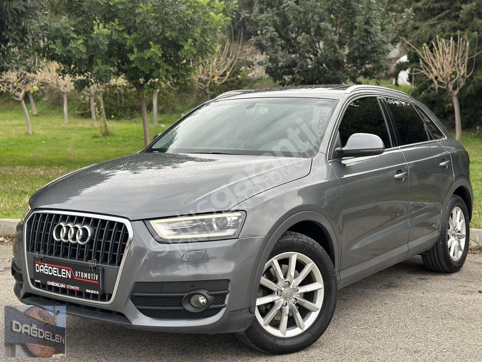 2014MD AUDİ Q3 CAM TAVAN NAVİGASYON SERVİS BAKIMLI 75 BİN KMDE