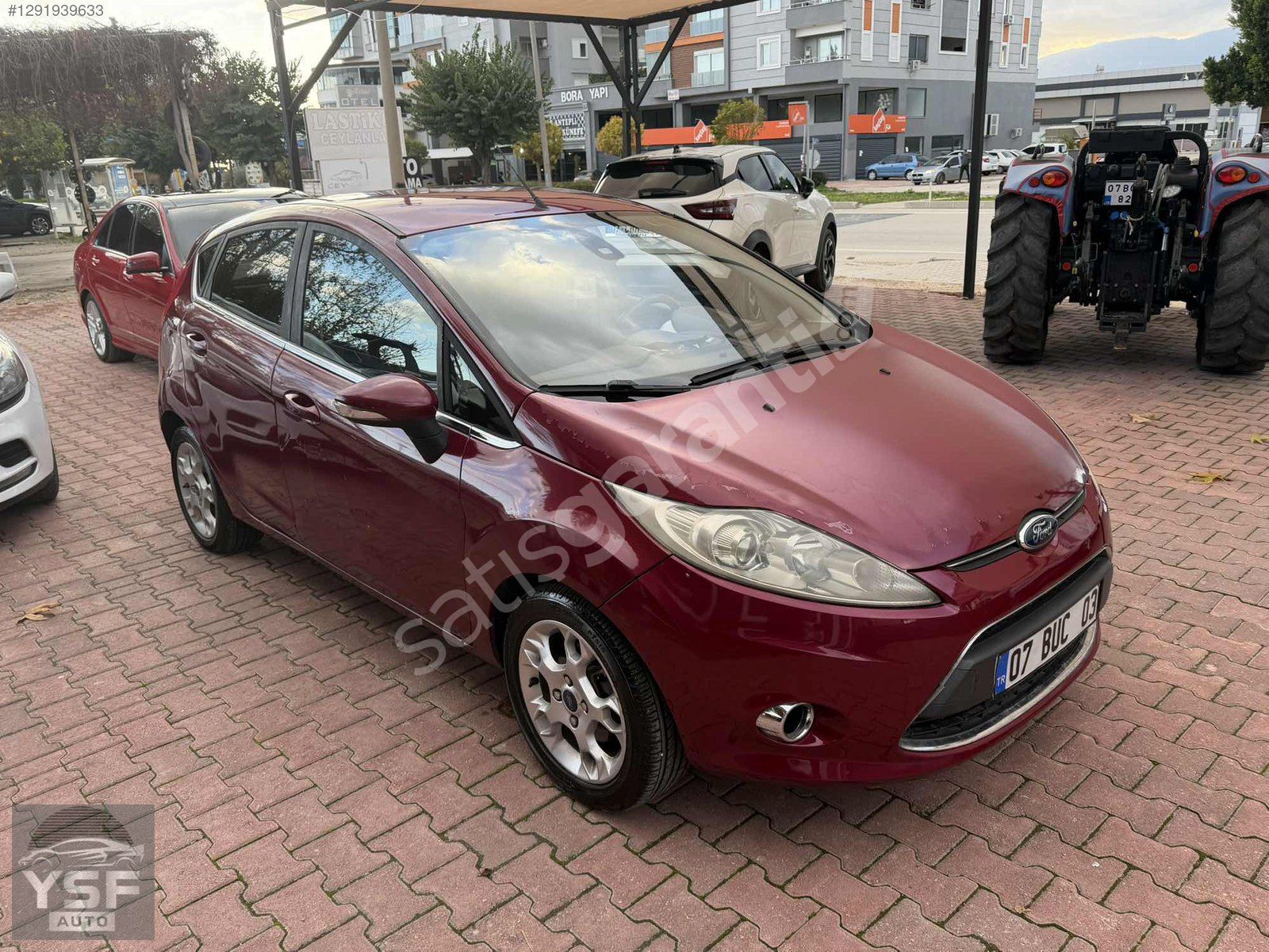 104.000 KM_TİTANİUM PAKET_FORD FİESTA 1.4 OTOMATİK VİTES