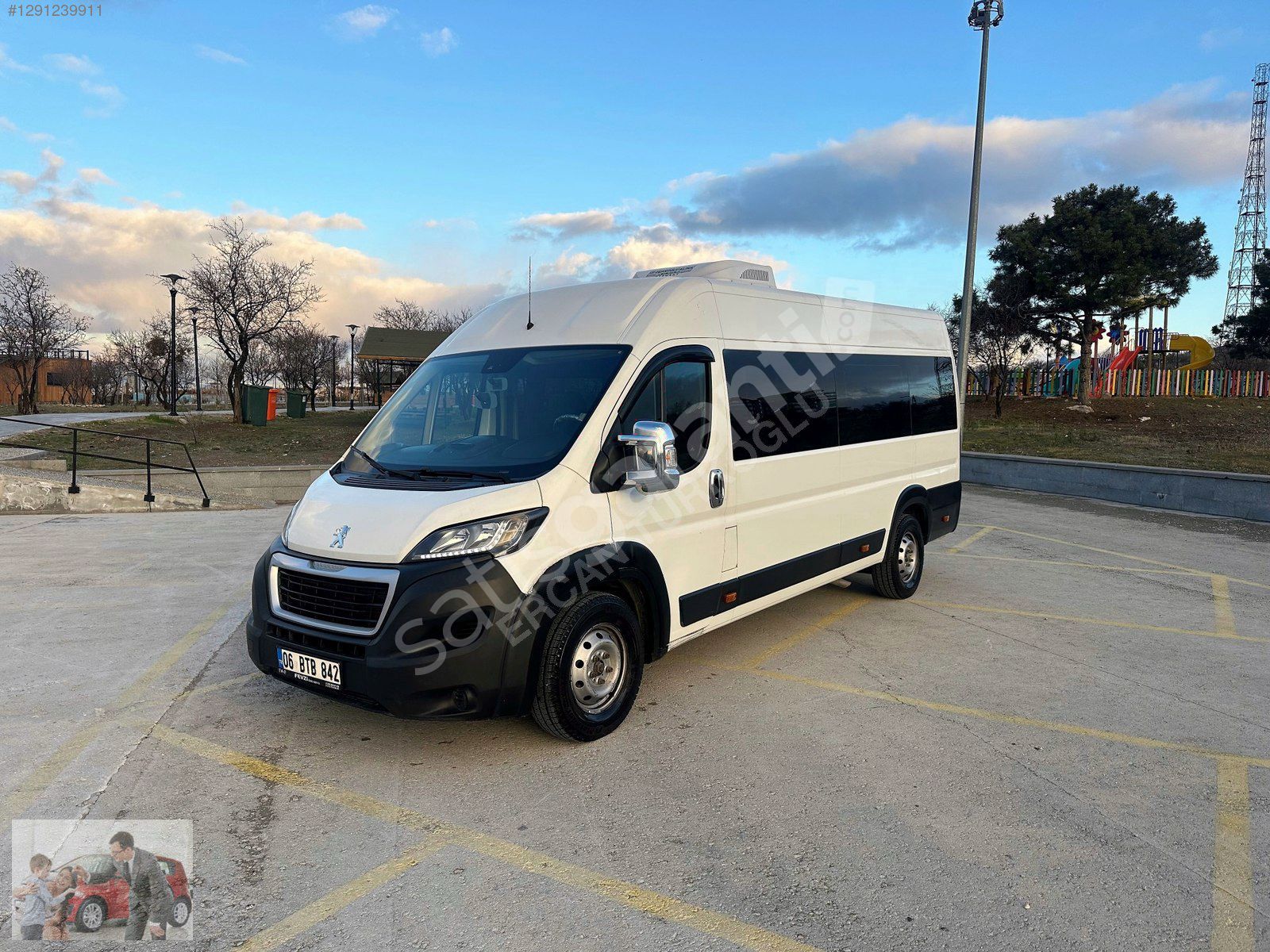 HATASIZ 2019 PEUGEOT BOXER 16+1 WEBASTO+ARKA KLİMA ORJ.200.860KM