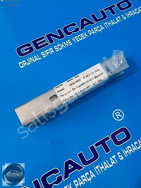 BMW G20 ÖN TAMPON DEMİRİ BRAKETİ ALT SOL SIFIR İTH 51119478577