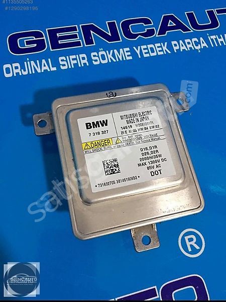 BMW F10 F20 F30 FAR BEYNİ XENON SÖKME ORJİNAL OEM 7318327