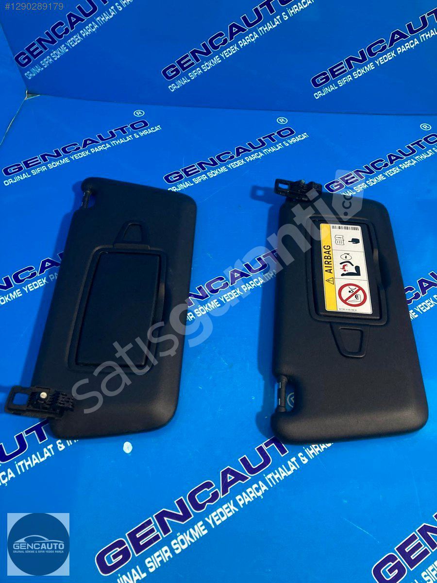 MERCEDES W117 CLA GÜNEŞLİK SİYAH AMG SÖKME ORJİNAL A117 SOL SAĞ