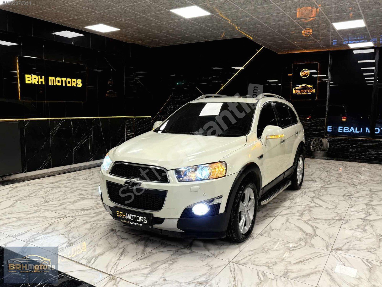 2012 CAPTİVA 2.0D LTZ SEDEF BEYAZ YENİ KASA DERİ ISITMA 7KİŞİLİK