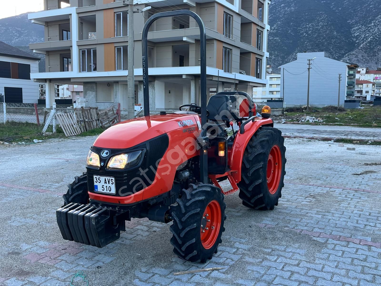 2021 KUBOTA MK 5000 BAHÇE ÇEKER 400 SAATTE