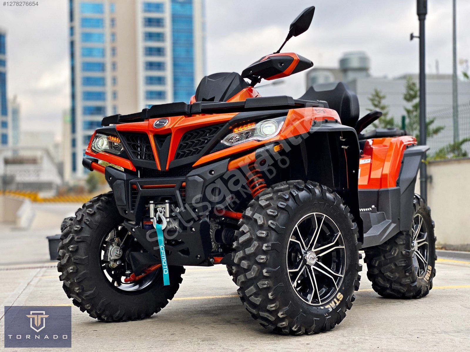 TORNADO MOTORS ' DAN C FORCE 1000cc ÇİFT SİLİNDİR TAM DOLU