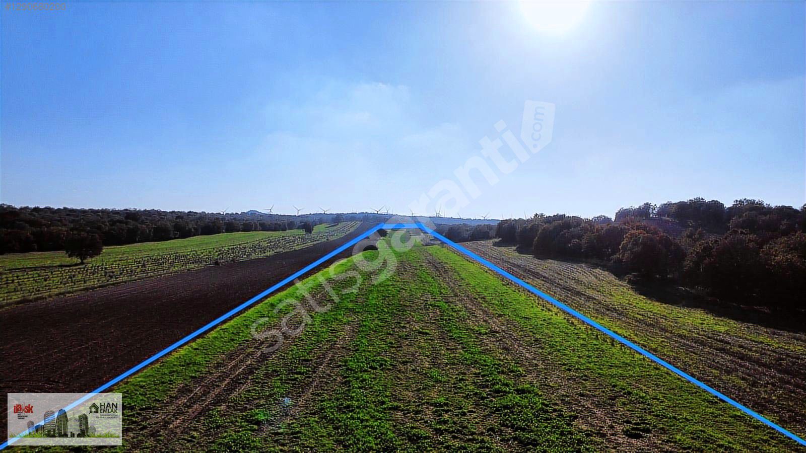 EZİNE MAHMUDİYE'DE KELEPİR 11800m2 TARLA HAN EMLAK OTOMOTİV'DEN