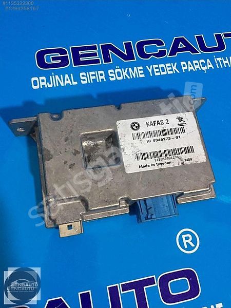 BMW F10 F33 F83 KAMERA BEYNİ SÖKME ORJİNAL OEM 9346273 01