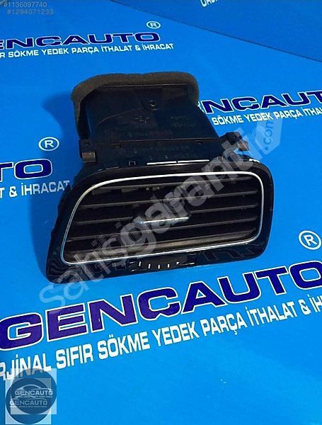 VW GOLF 7 TORPİDO IZGARASI SAĞ SÖKME ORJ OEM 5G1819710 PİANOBLAC