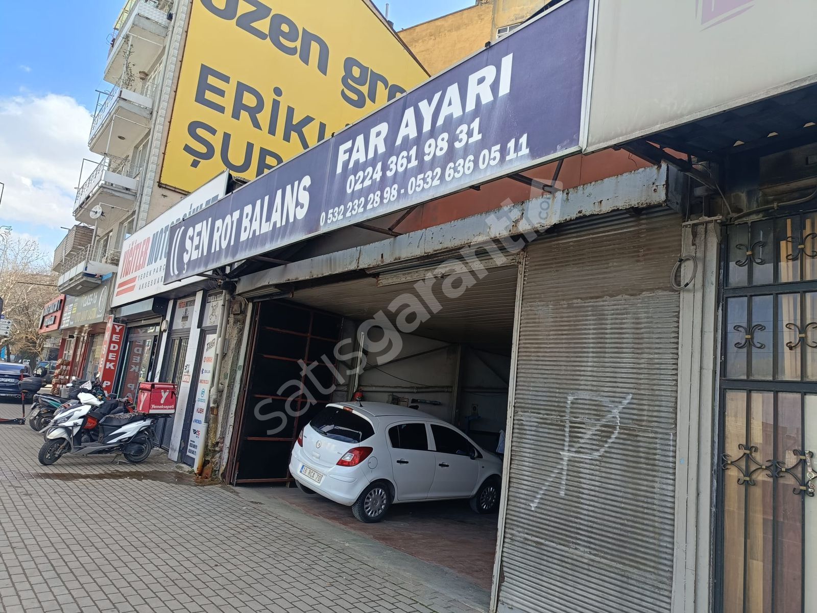 Yıldırım Davutdede Mah Ankarayolu üzeri devren kiralık dükkan