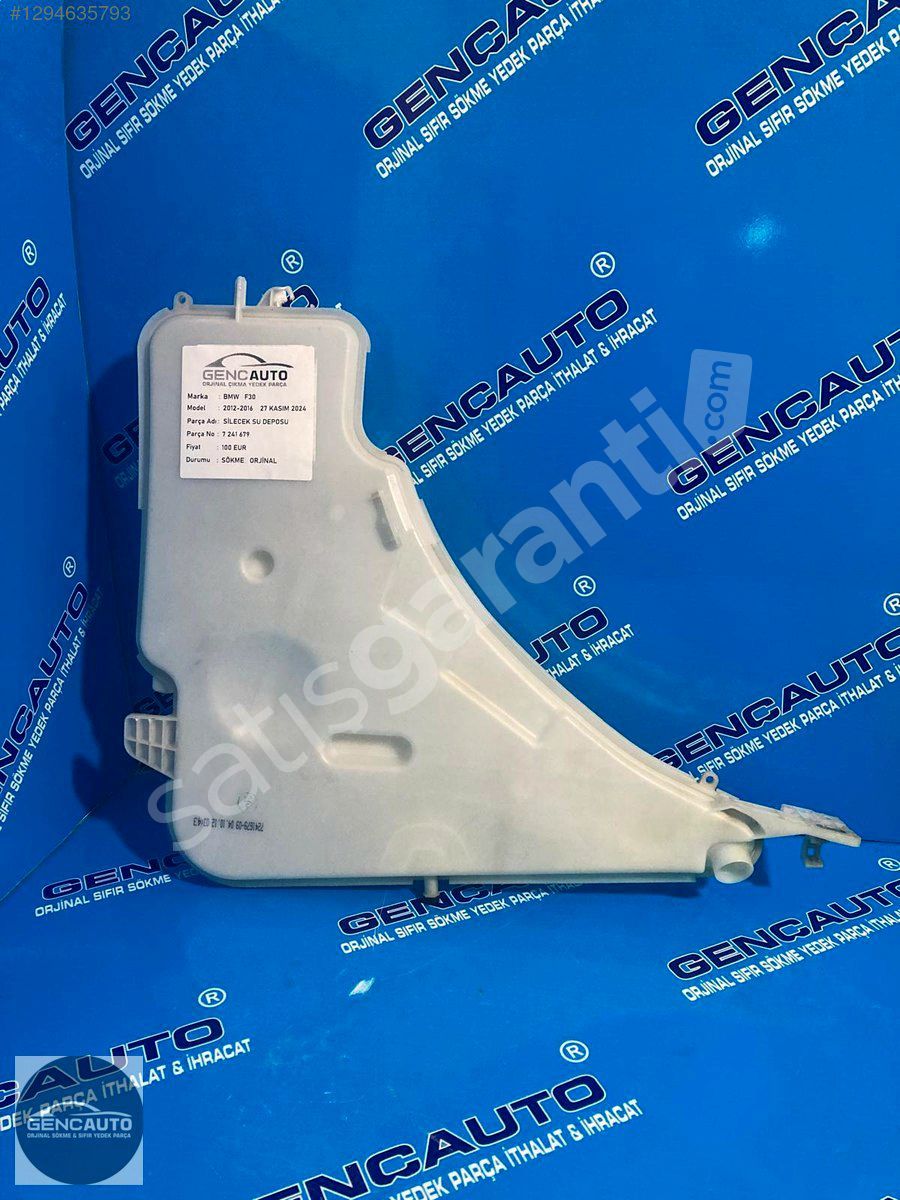 BMW F30 SİLECEK SU DEPOSU SÖKME ORJİNAL 7241679