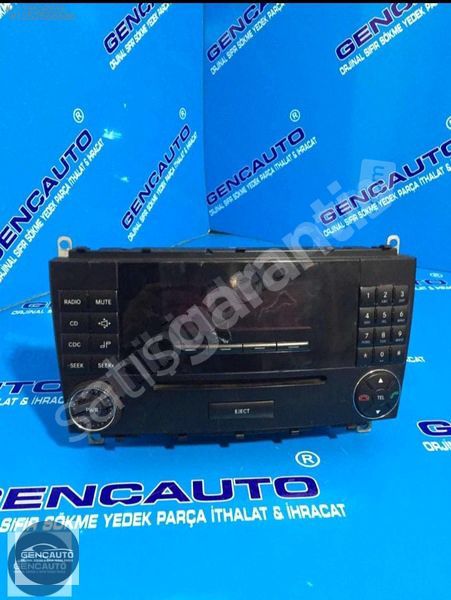 MERCEDES W209 CLK EKRAN RADİO SÖKME ORJİNAL OEM A2098700389