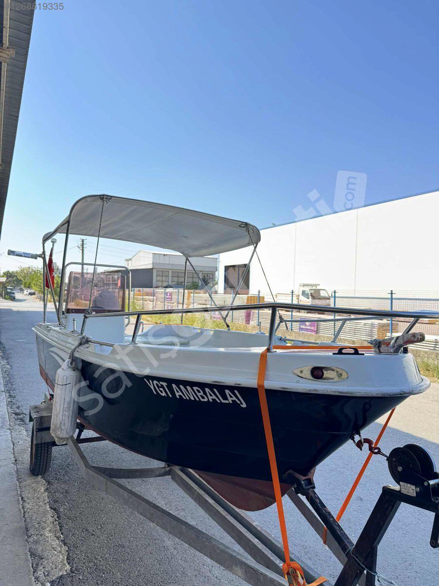 SAFTER 4,65 - EVINRUDE 30 HP MOTORLU TEKNE BAKIMLI SORUNSUZDUR