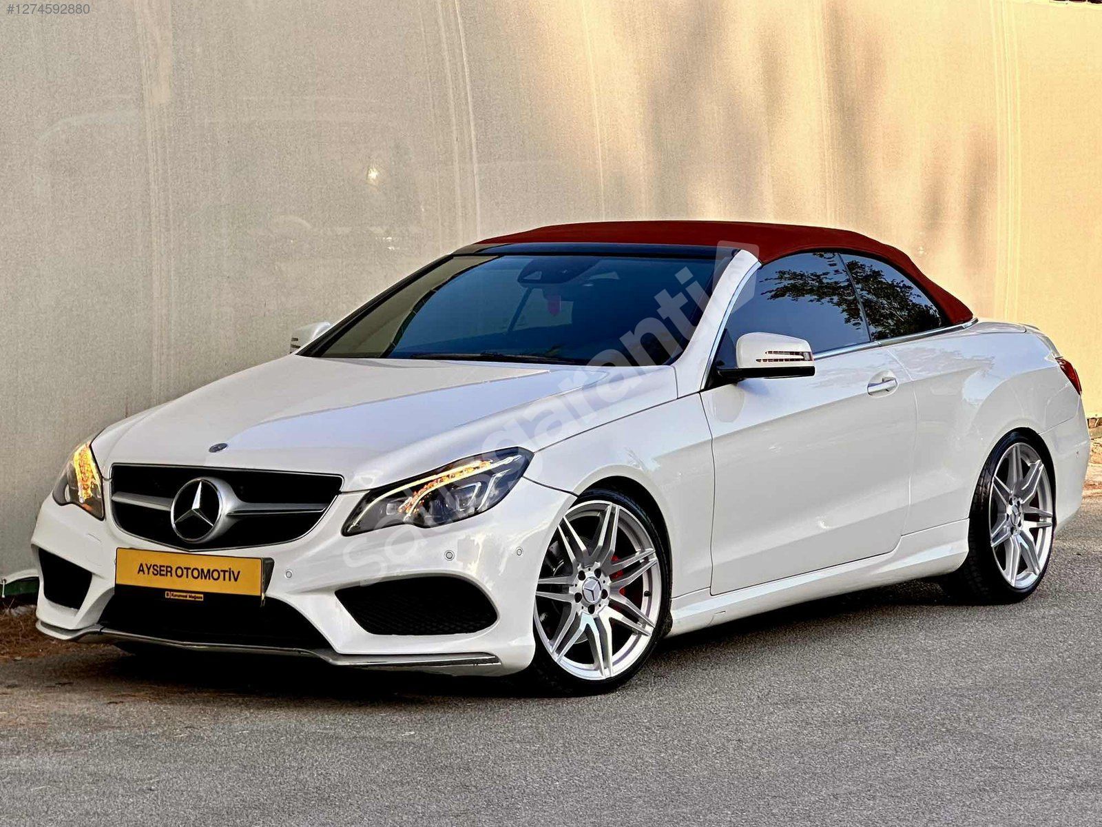AYSER'DEN 2014 MERCEDES E250 AMG CABRİO KARTA 12 TAKSİT