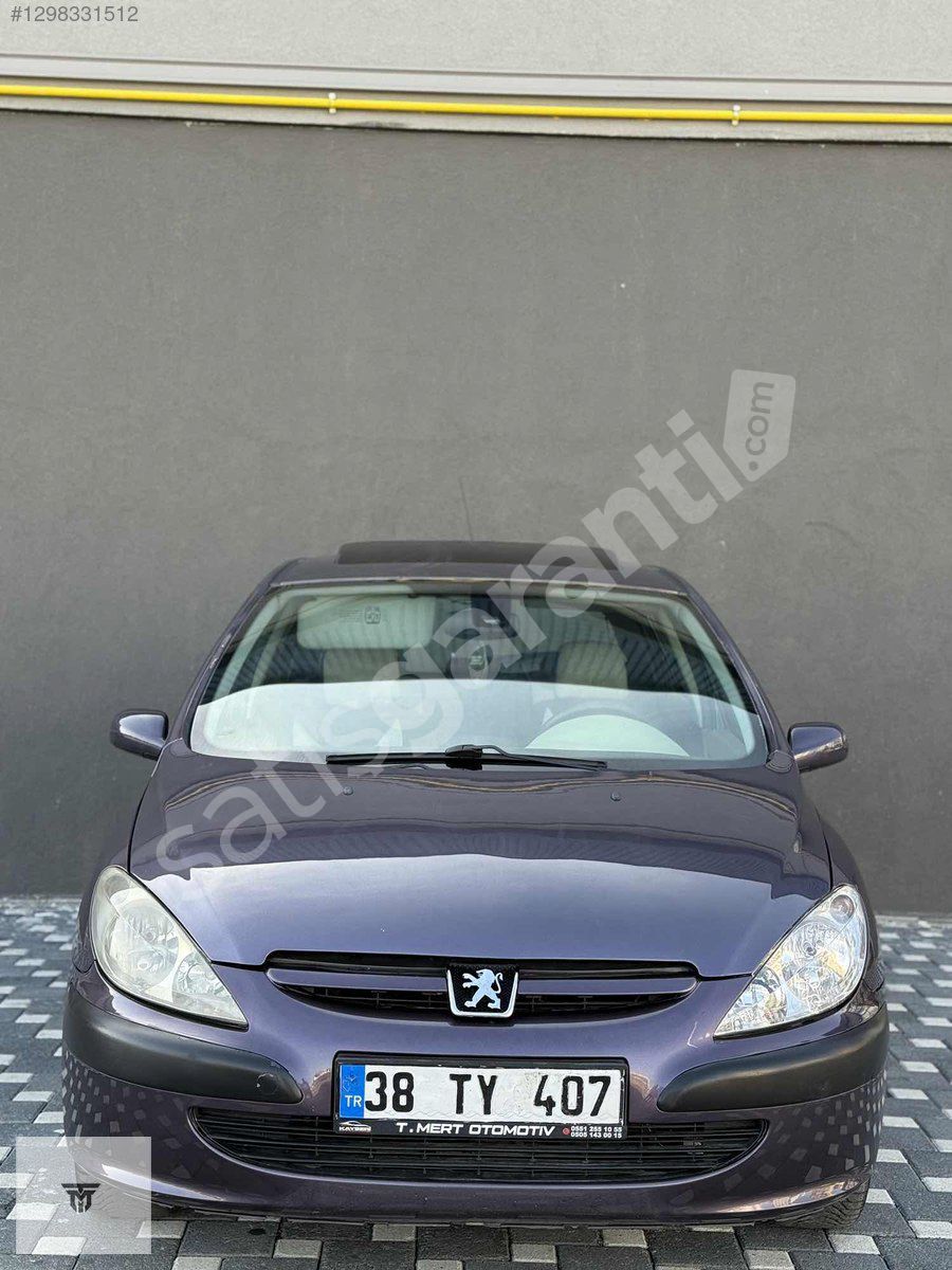 EMSALSİZ TEMİZLİKTE PEJO 307 SANRUFLU