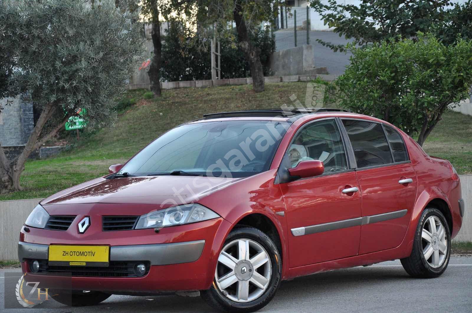 ZH OTOMOTİVden/ 2004/ MEGENA/TEKNO PLUS /ALV KIRMZI/ CAM TAVAN