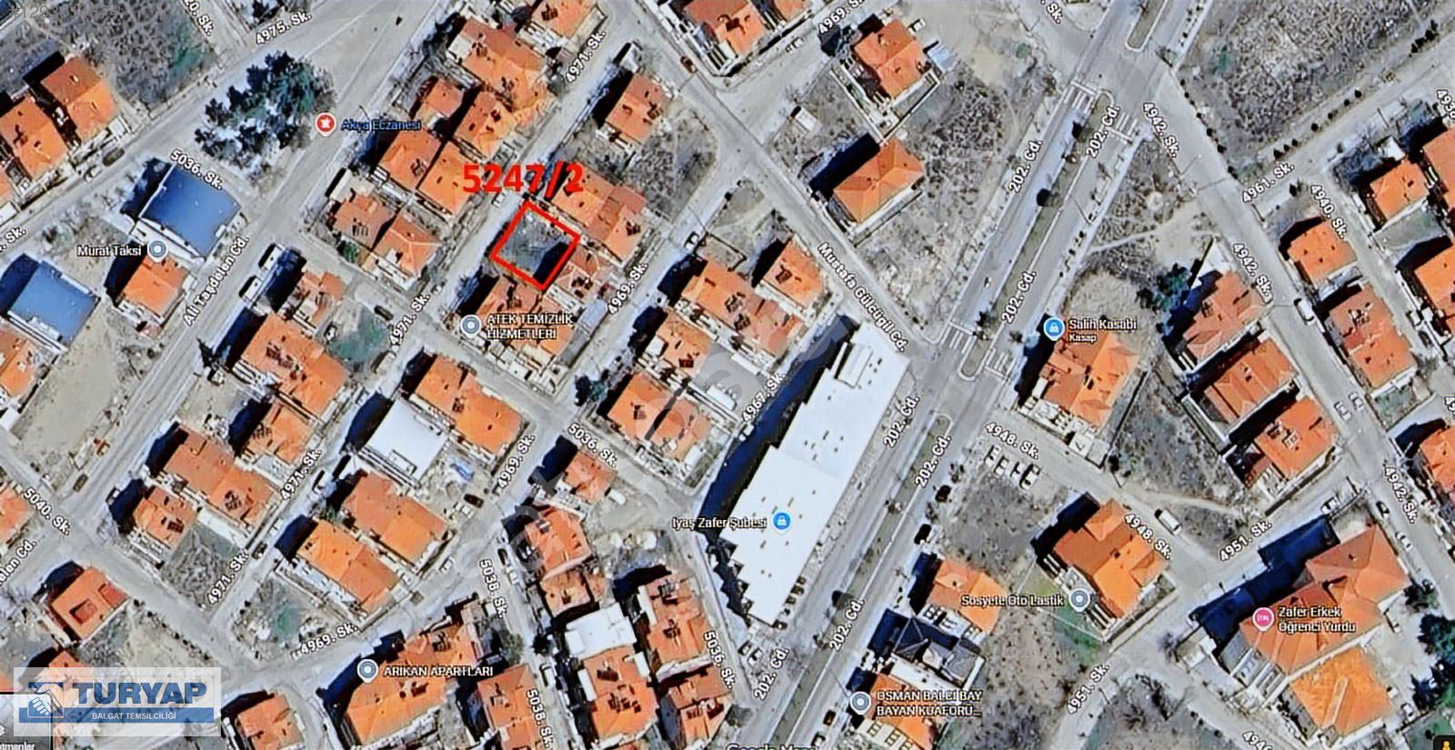 TURYAPTAN ZAFER MAHALLESİNDE KONUT İMARLI FIRSAT ARSA