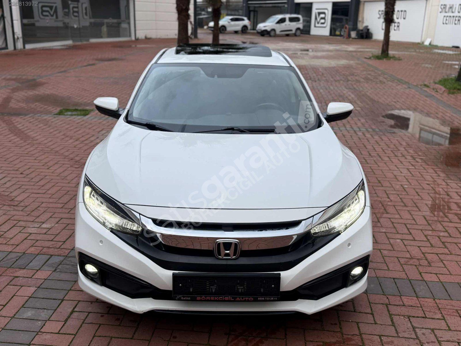 BÖREKCİGİL AUTO 76000 KM BOYASIZ 2020 BEYAZ CİVİC TAKAS OLUR