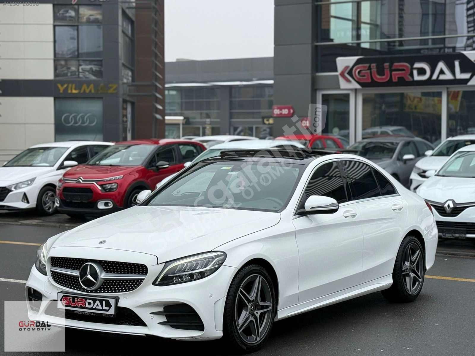 İLK EL SERVİS BAK.2020 MERCEDES BENZ C200D AMG 9G-TRONİC 160HP