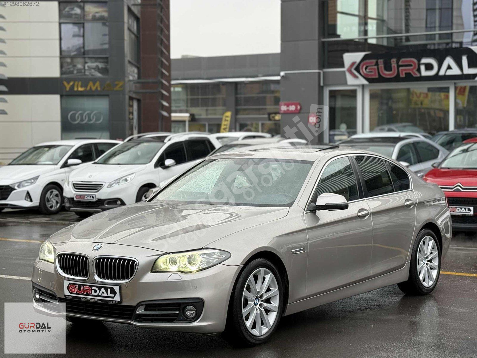 2016 BMW 5.20İ EXECUTİVE HAYALET+NBT+ELK.BAGAJ+HARMAN+LANSMAN