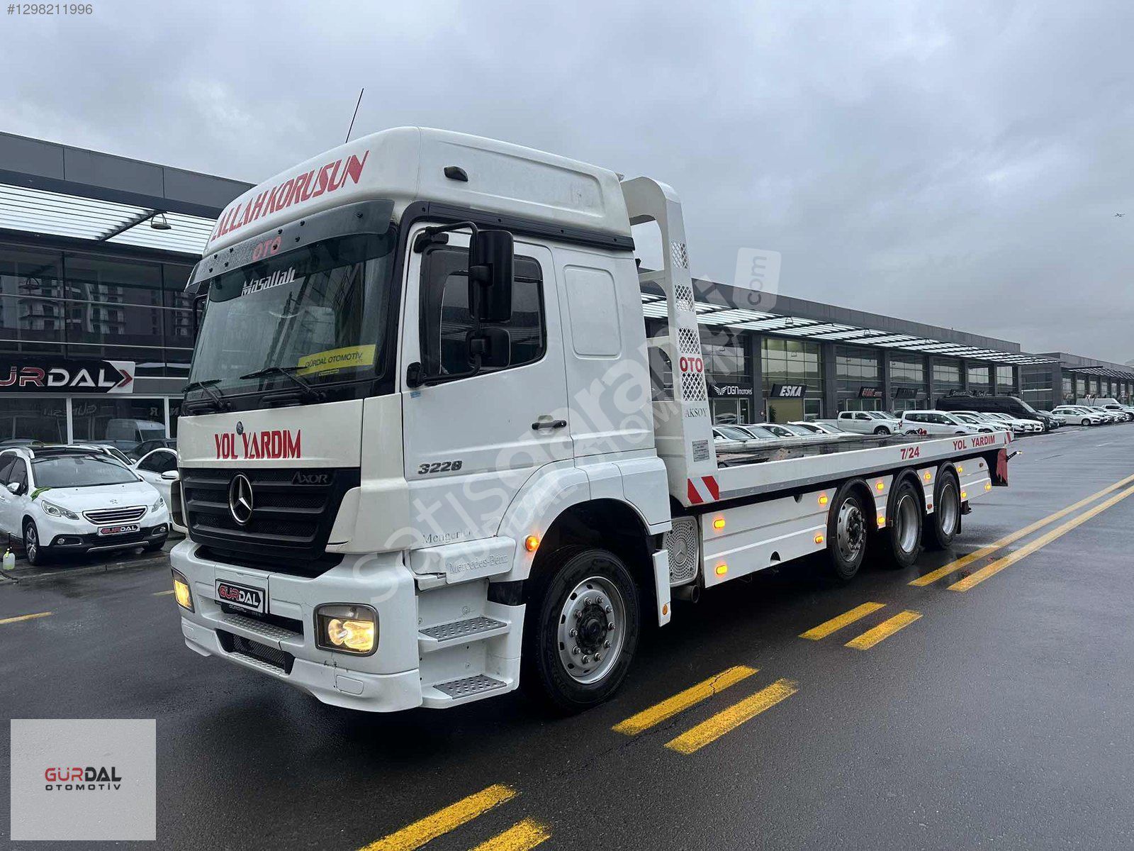 AĞIR TONAJLI KURTARICI AXOR 3228 ORJİNAL MASRAFSIZ MÜKEMMEL