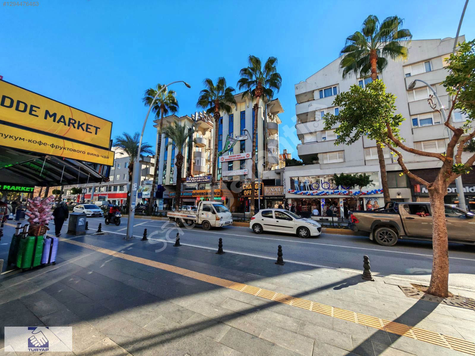 Antalya Caddesi üzerinde Kiralık Ofis