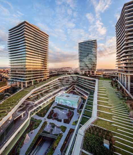 Zorlu Center, Raffles Rezidans'ta Satılık 1+1, Ev/ofis
