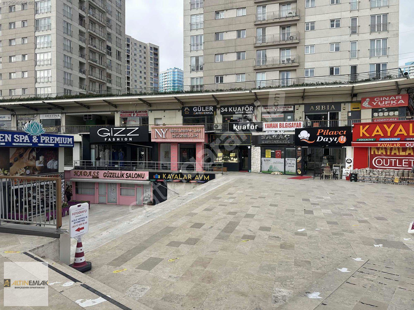 Ispartakule İnnovia Çarşı Kiralık 2 Katlı Dükkan