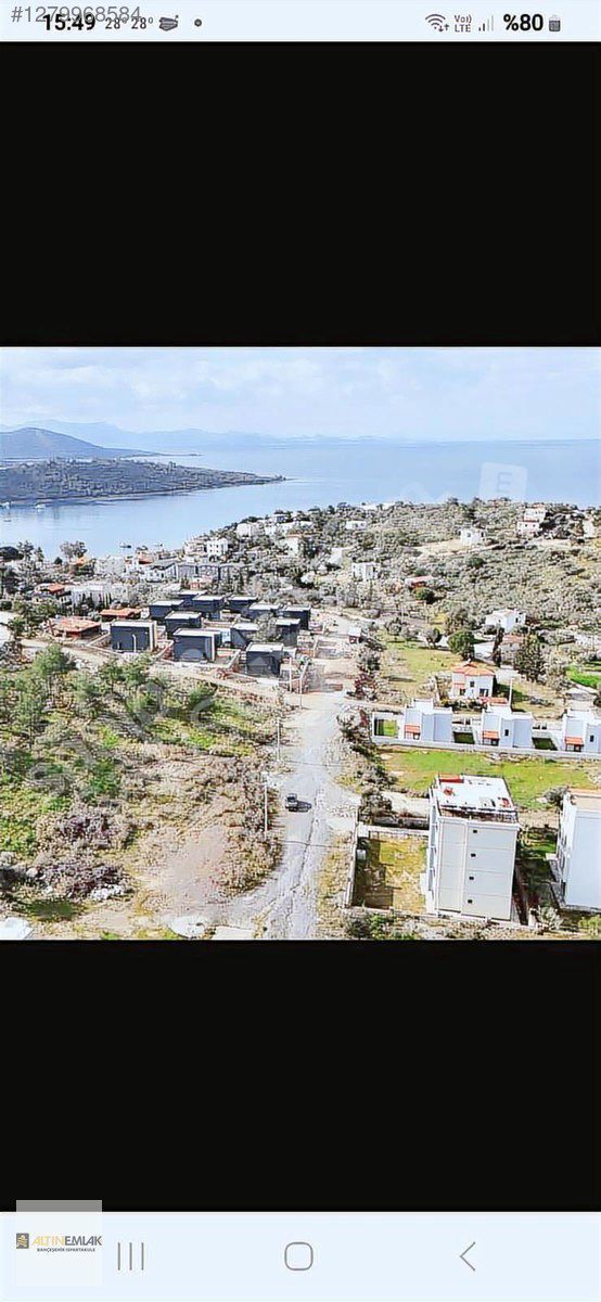 Muğla -Milas-Kıyıkışlacık 85m2 Satılık Arsa