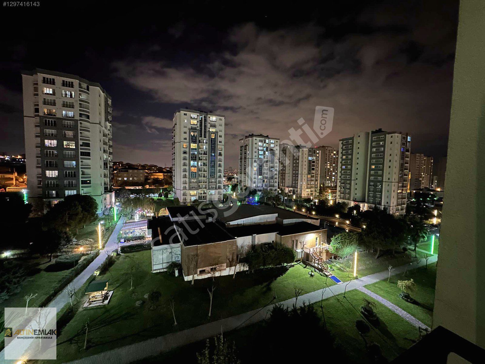 Ispartakule Patara Sitesi 147 m Güney Cephe Satılık 3+1