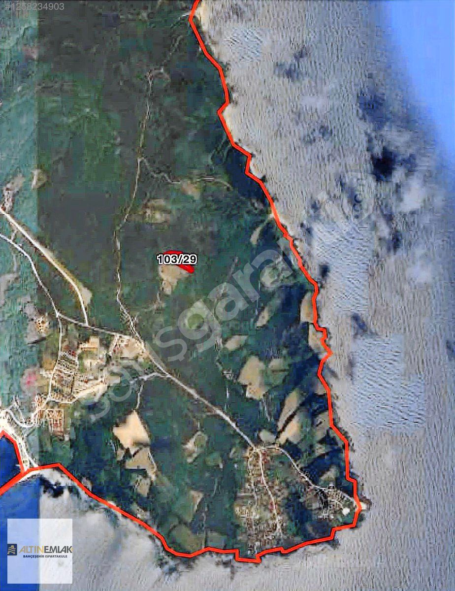 ** İğneada Limanköy'de Satılık 9445m2 *Deniz Manzaralı Tarla **