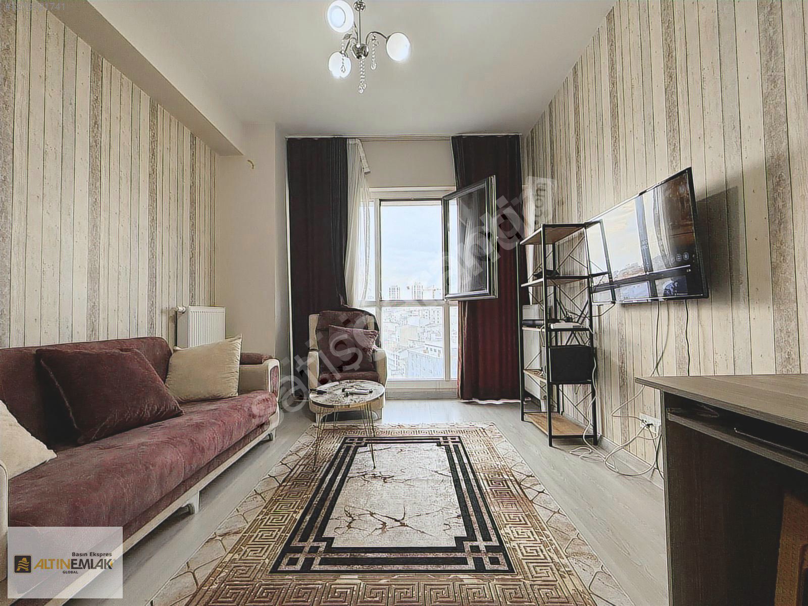 Mahmutbey Express24 Satılık 1+1 Eşyalı Daire شقة فاخرة للبيع