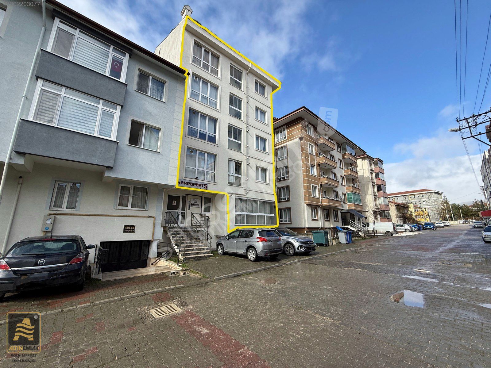 BOLU MERKEZ BORAZANLAR MAH. EŞYALI KİRALIK 1+1 DAİRE ALTIN EMLAK