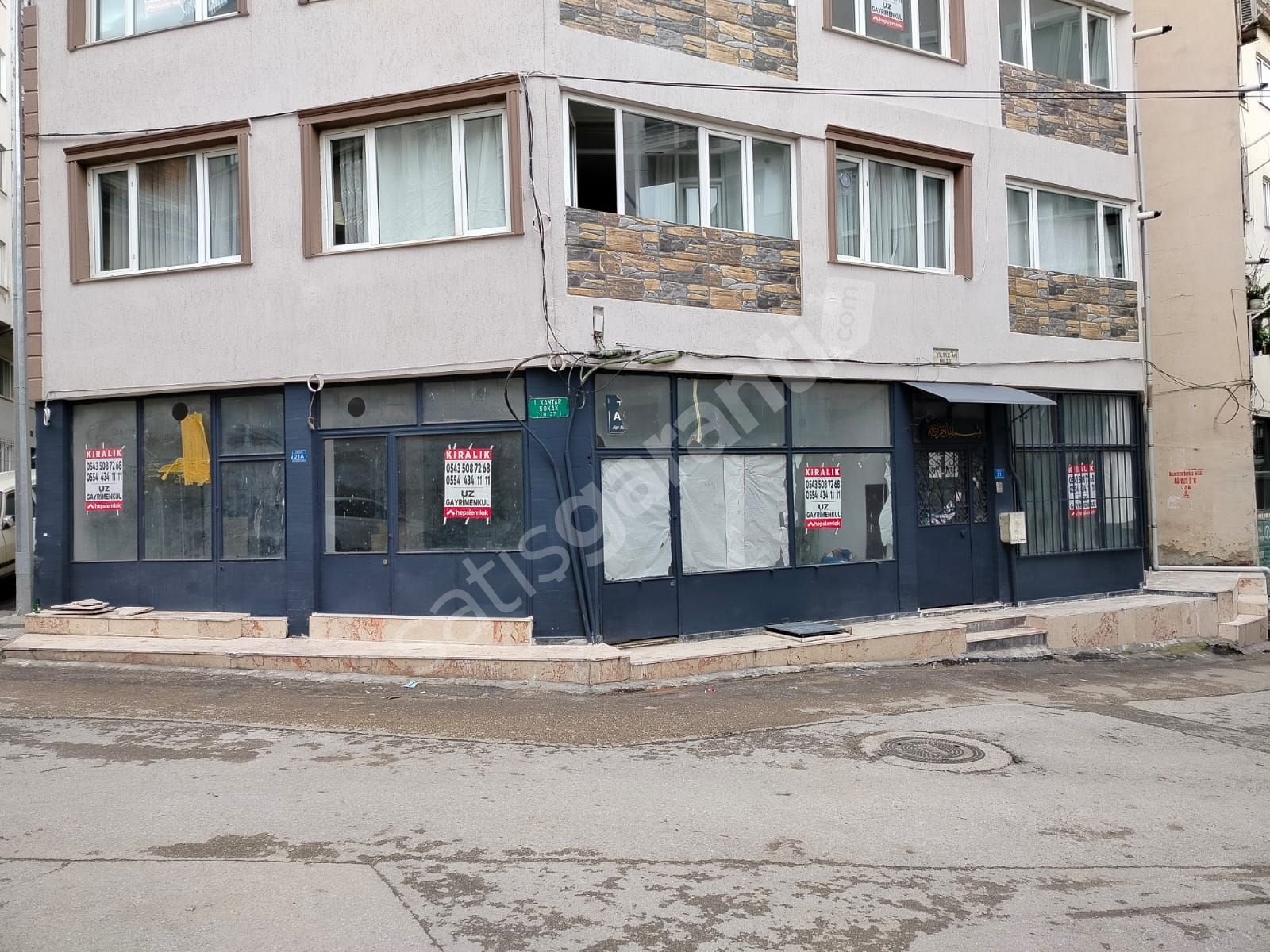 Yıldırım Gökdere Selimzade Mah kiralık dükkanlar