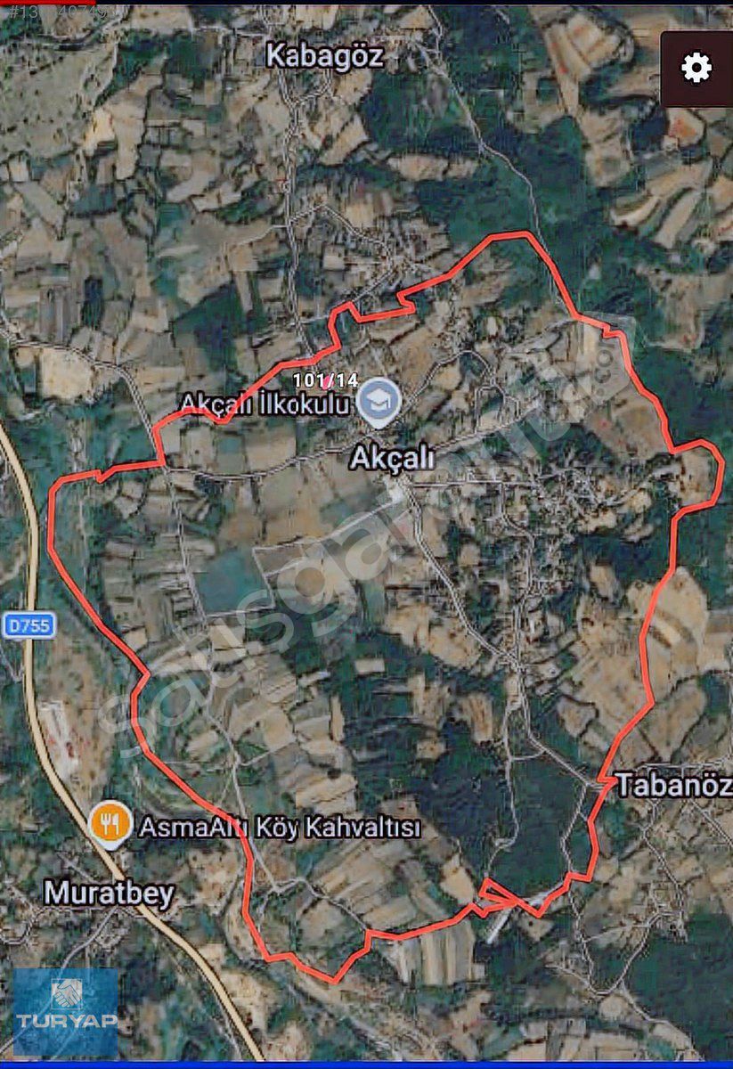 AKÇALI KÖYÜNDE KONUT İMARLI 439m² SATILIK ARSA