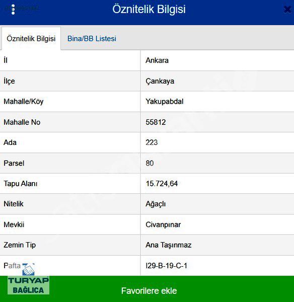 YAKUPAPTAL SATILIK HİSSE