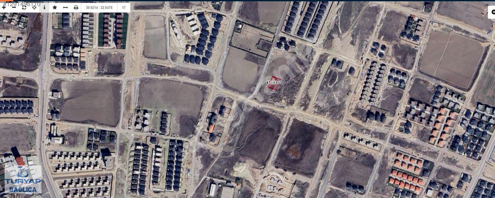 BAĞLICA DA TEK TAPU VİLLA ARSASI