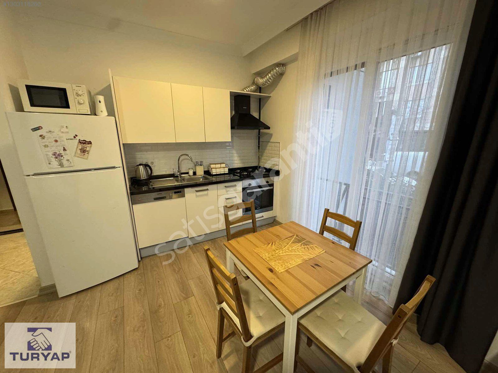 ACIBADEM YENİ ŞIK BİNADA; FULL EŞYALI, ARA KAT, 1+1