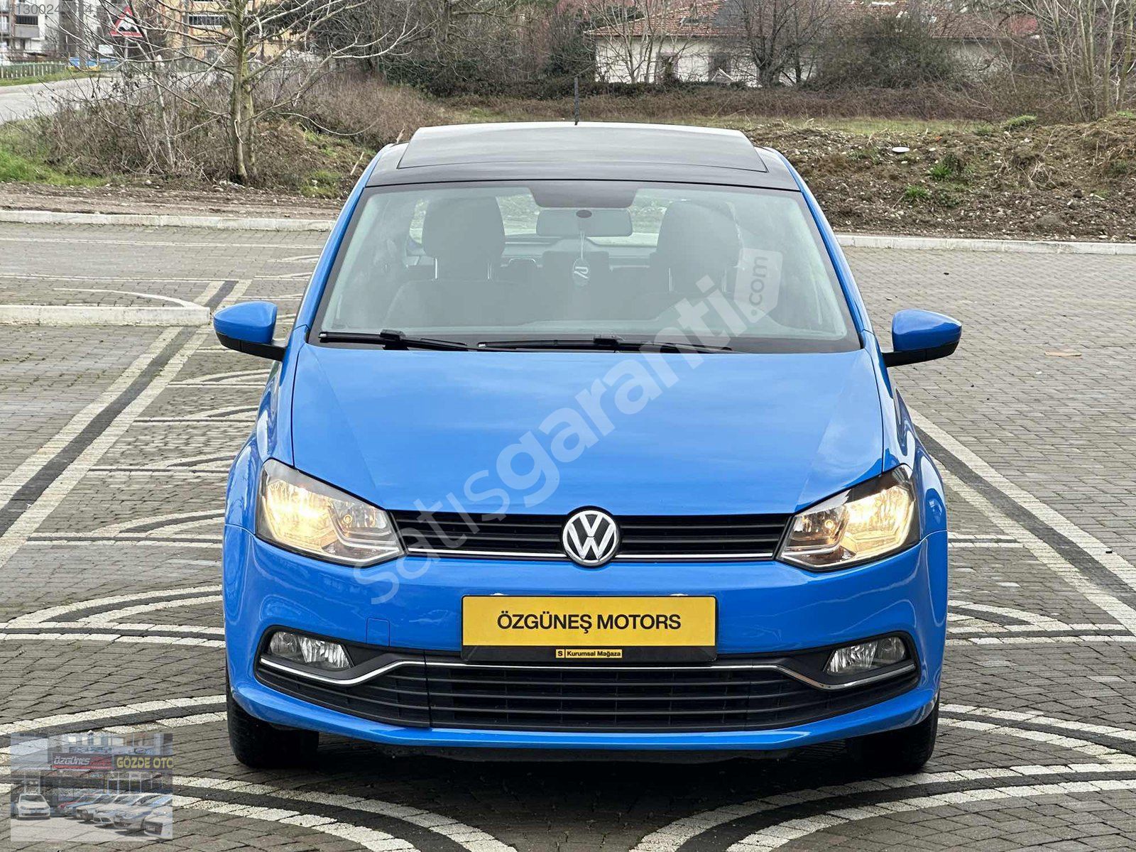 ÖZGÜNEŞ MOTORS 'DAN - VW POLO 2016 OTOMATİK CAM TAVANLI