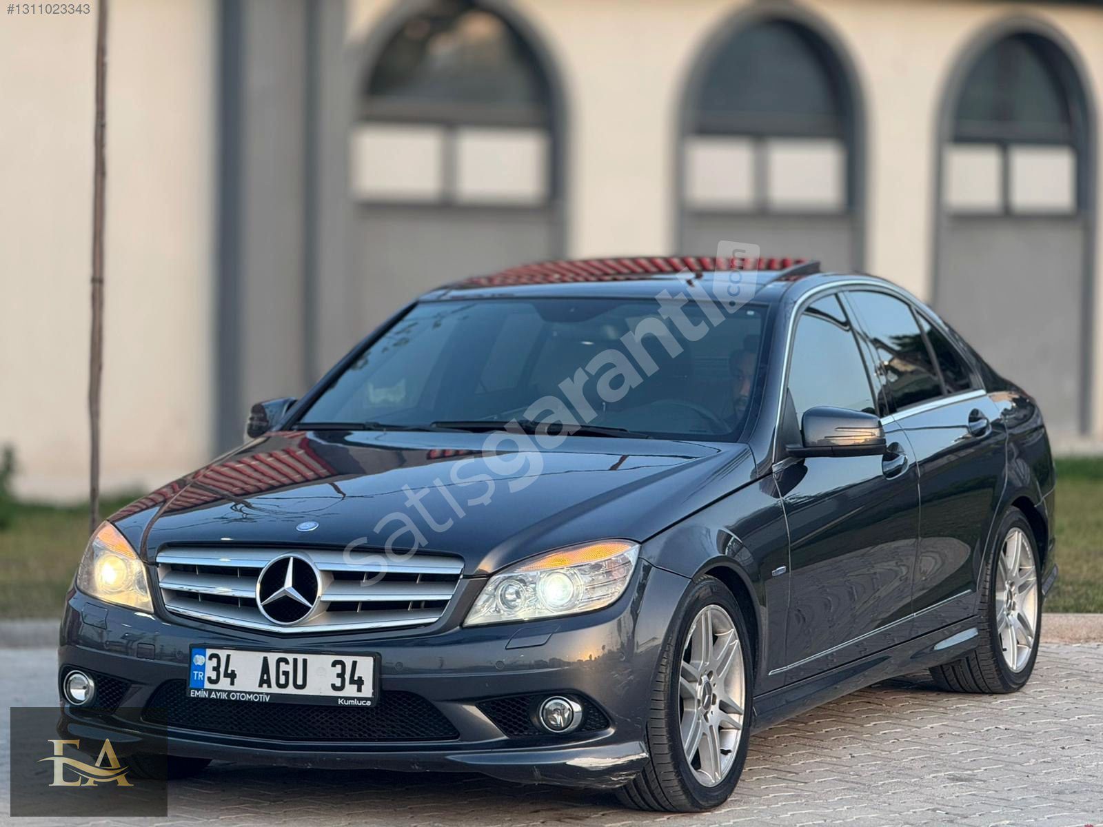 EMİN AYIK OTOMOTİV DEN ÖZEL PLAKA DÜŞÜK KM MERCEDES C180 İÇİ BEJ