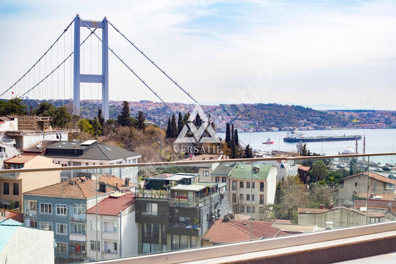 ULUS'TA HARİKA MANZARALI, TERASLI KİRALIK DAİRE