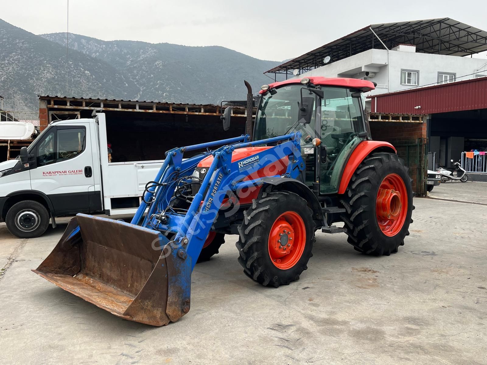 2012 KUBOTA M9540 K.KLİMA SÖK-TAK ÖN KEPÇELİ