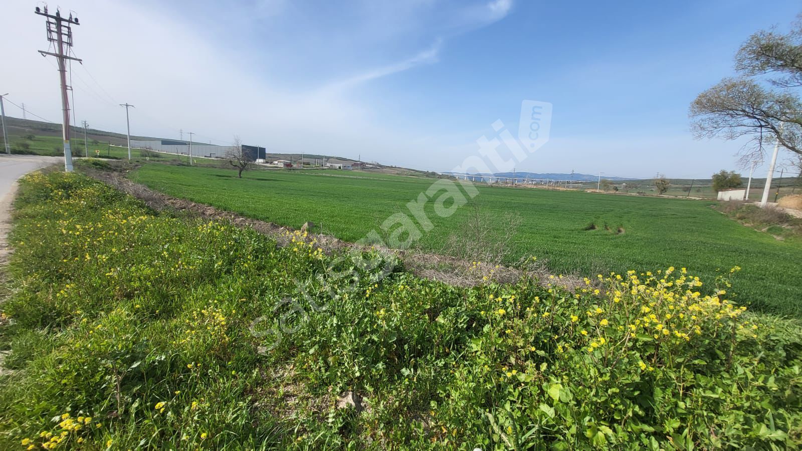 Nilüfer B.Balıklı Mah Kavaklar mevkii yatırım fırsatı satılık tarla