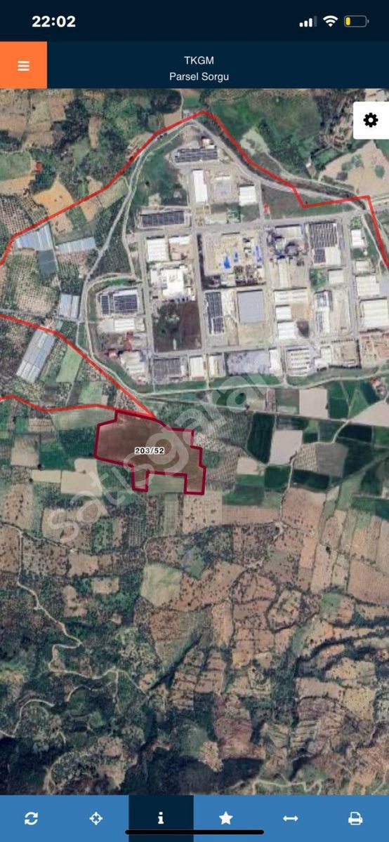 Germencik Organize Sanayiye Yakın Satılık Değerli Arsa