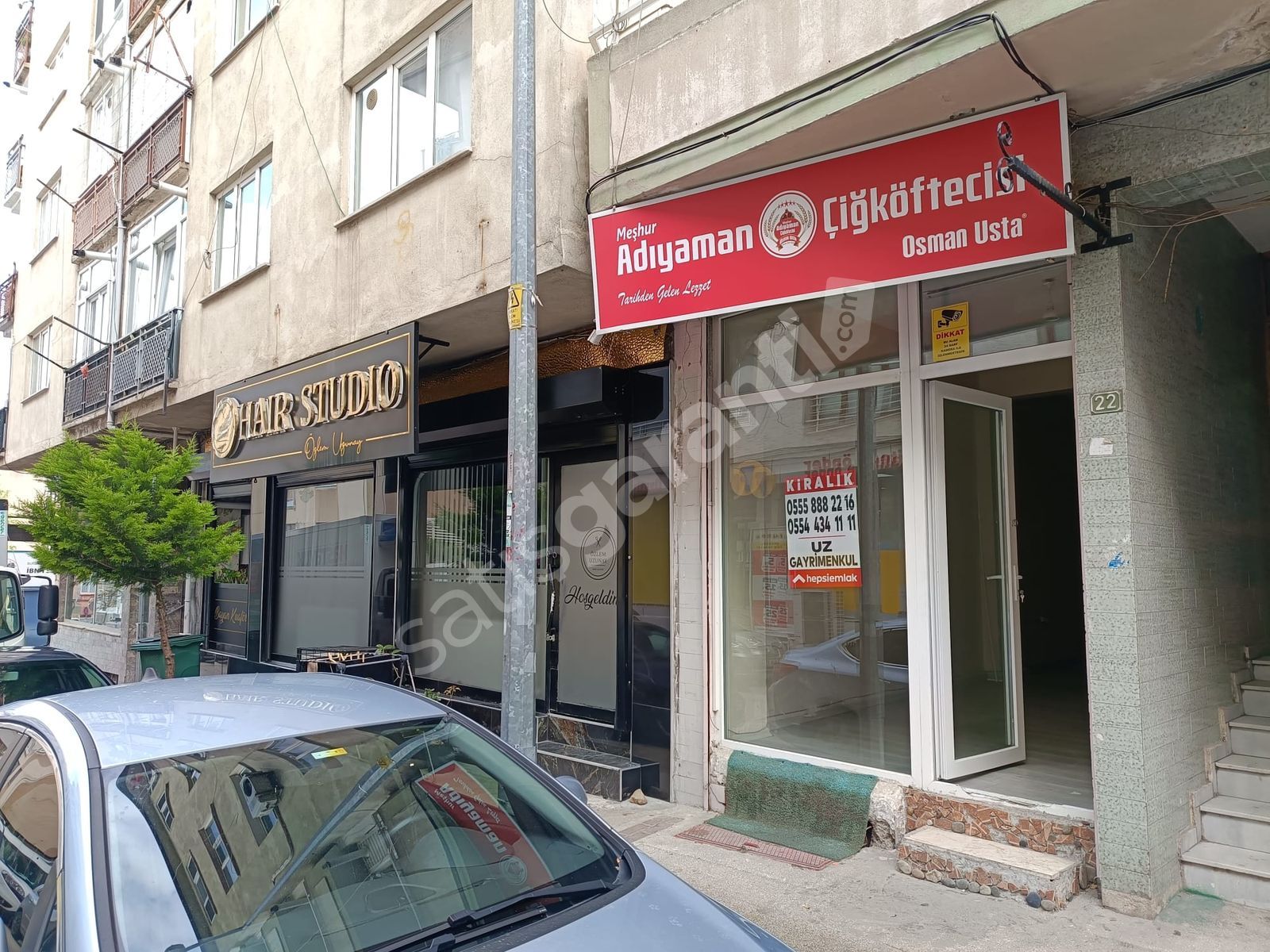 Bursa Osmangazi Sakarya Mah merkezi konumda kiralık dükkan