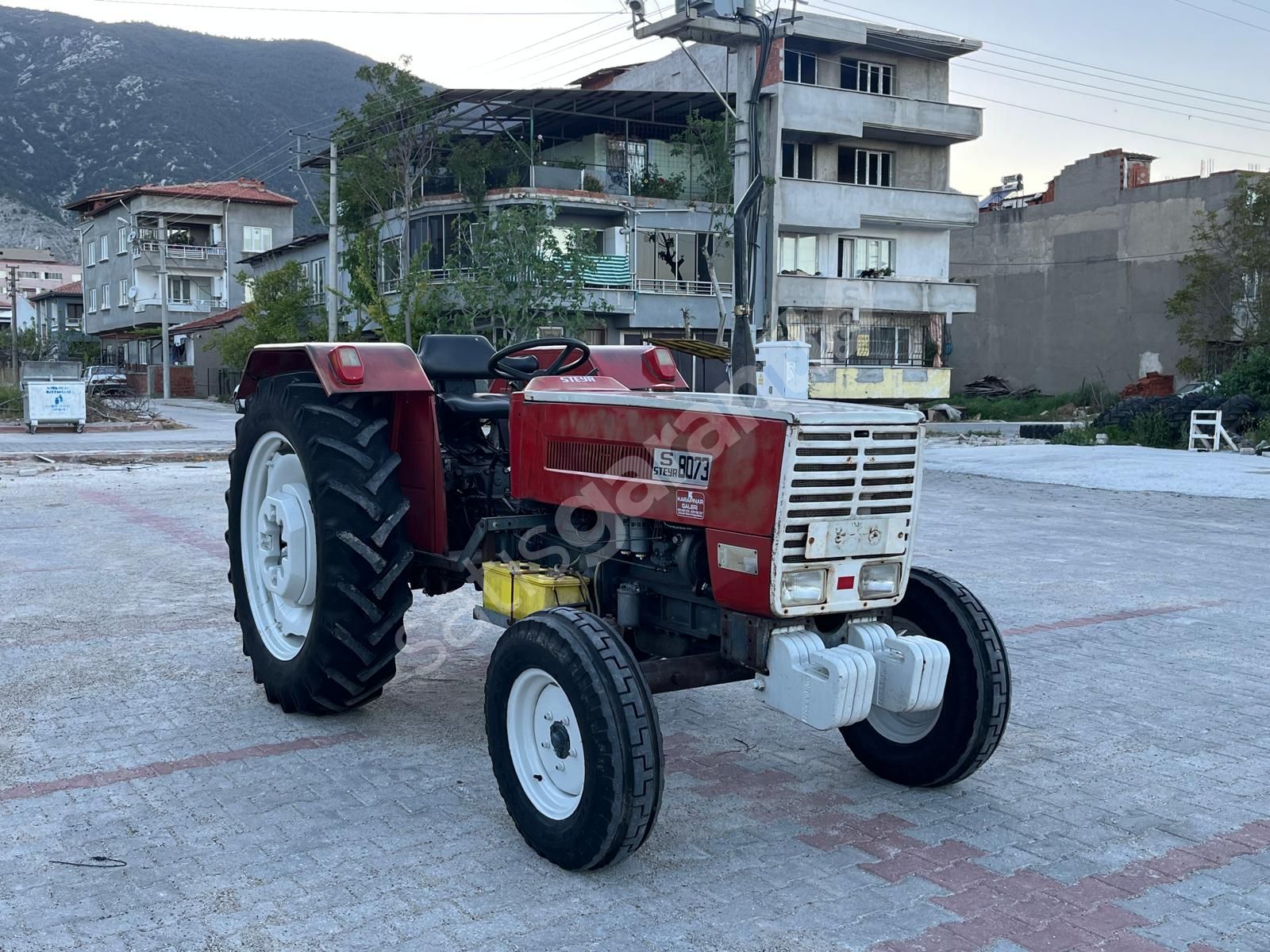 1985 STEYR 8073 MOTOR YENİ VİZE YENİ HİDROLİK DİREKSİYON