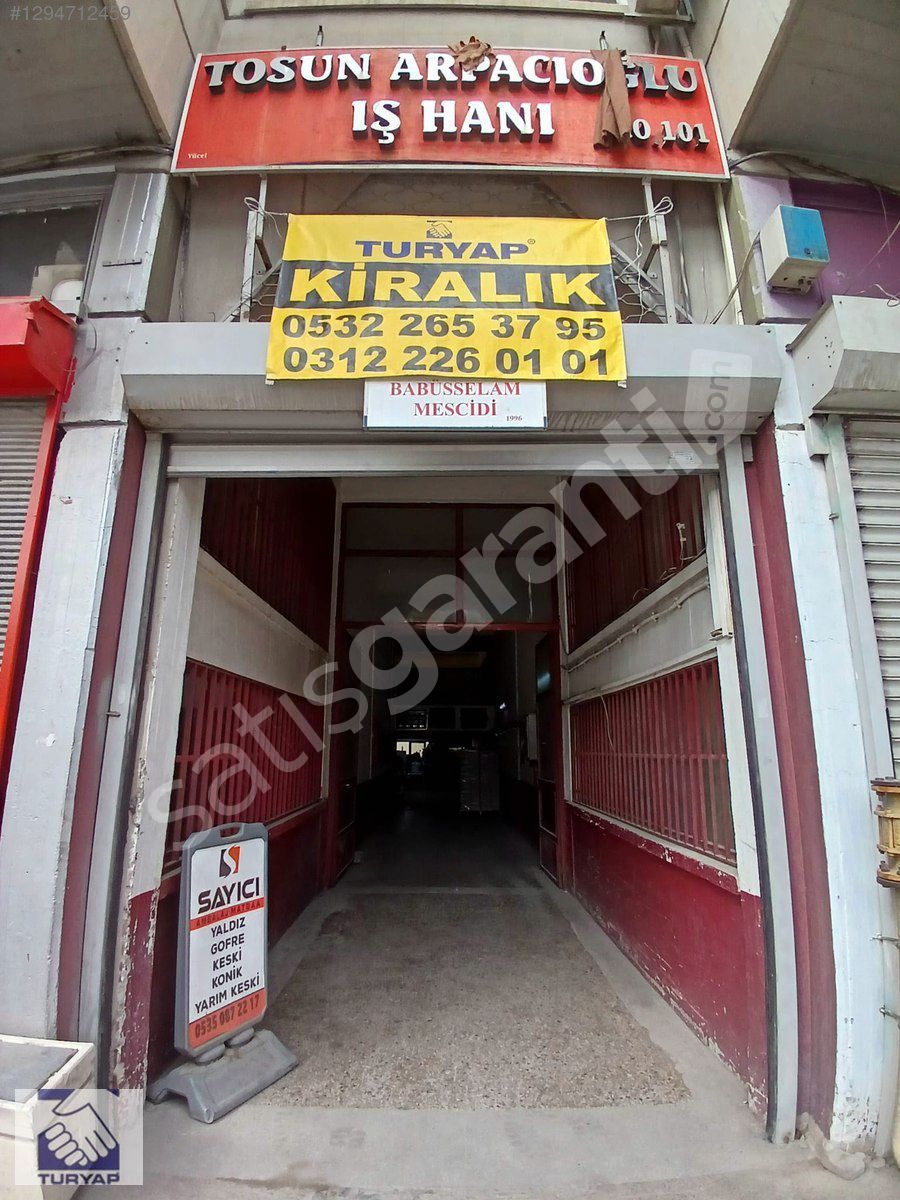ALTINDAĞ İSKİTLER ZÜBEYDE HANIM MAH. KİRALIK DÜKKAN