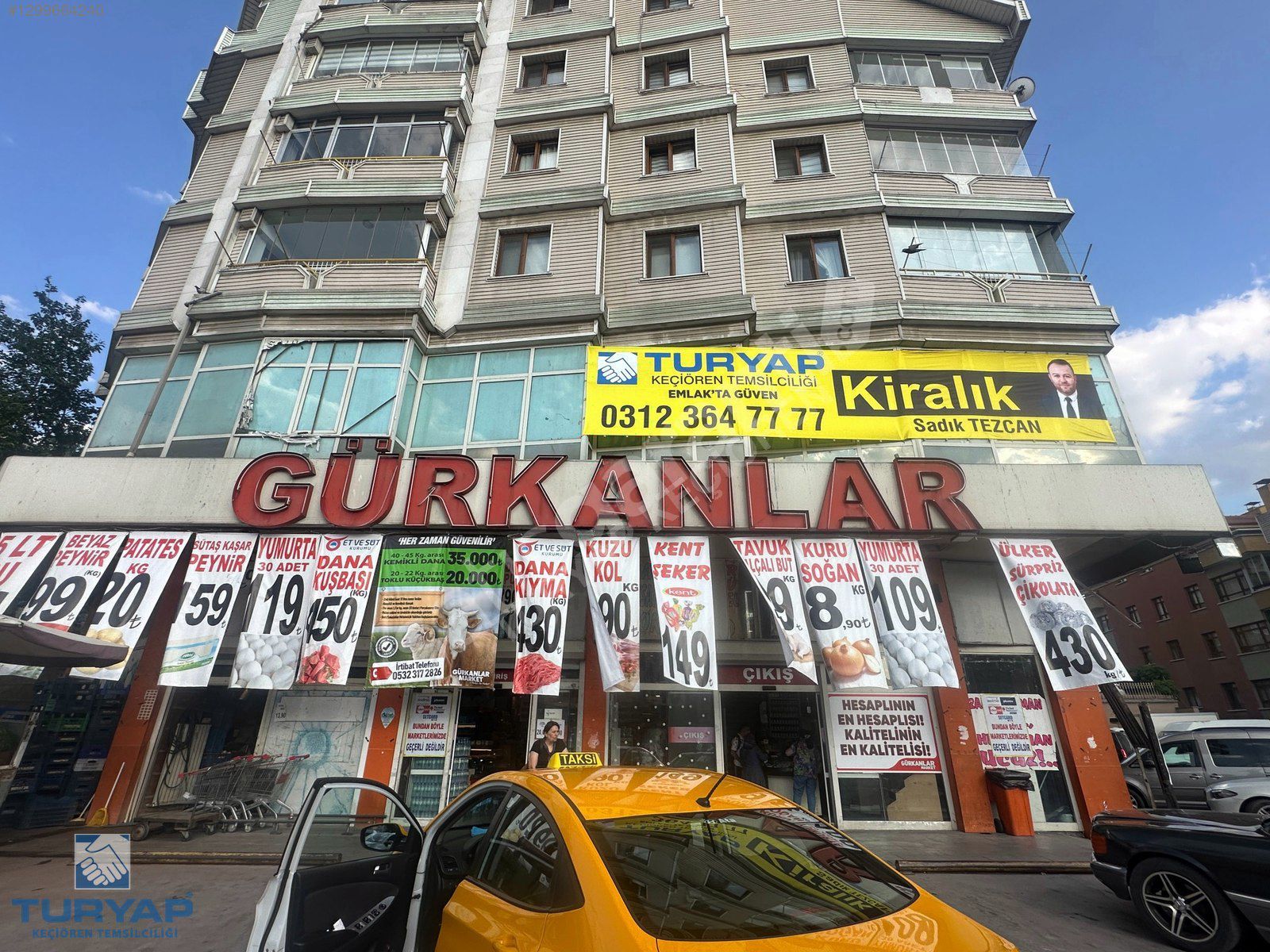 TURYAP'TAN KEÇİÖREN ATATÜRK CAD. KİRALIK 600 M² DÜKKAN