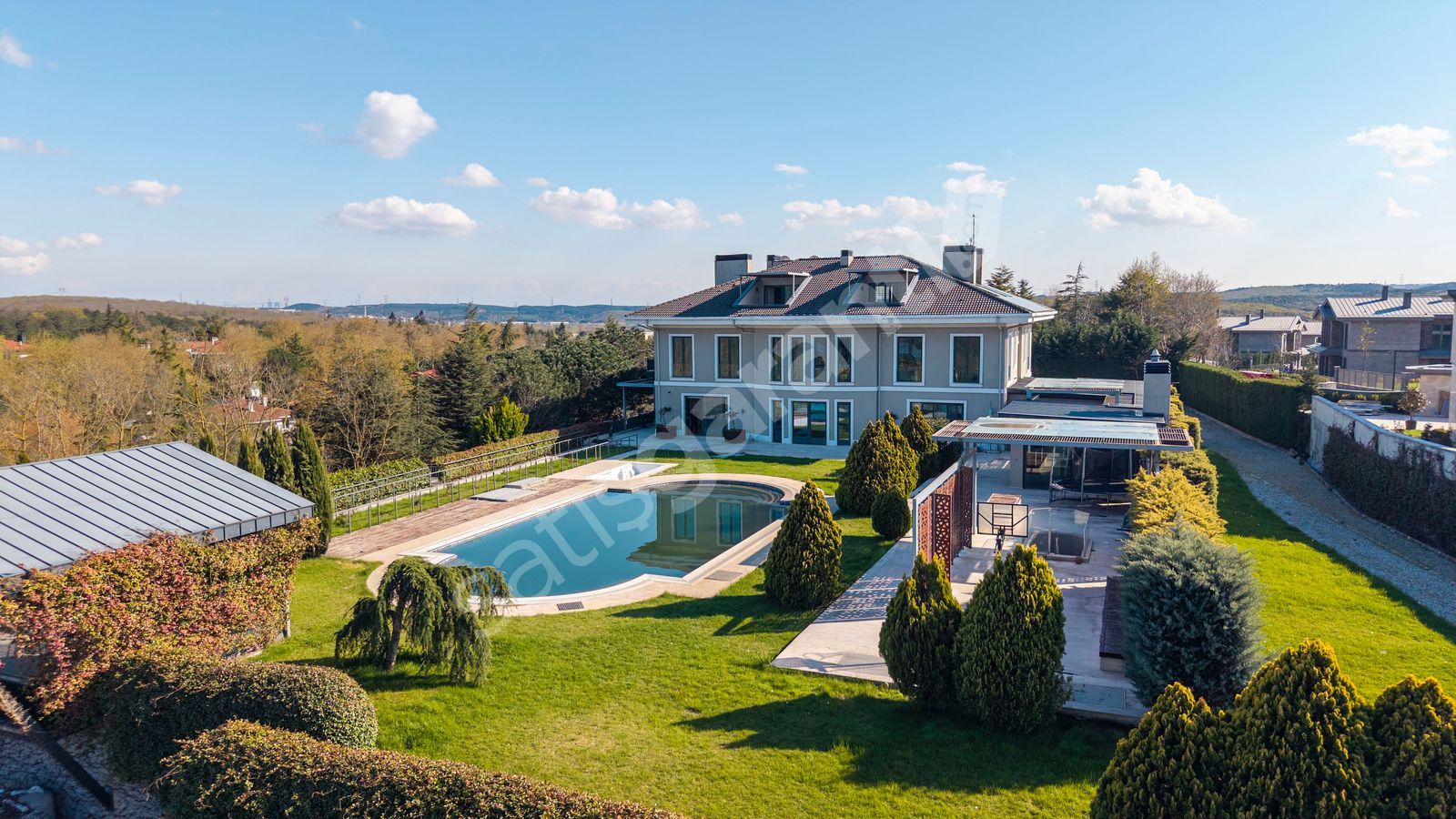 Kemer Country Ormana Komşu 6000m2 Arazi 10+2 Çok Özel MALİKANE